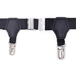 Sock Garters Supplier - 2pcs Adjustable Elastic Metal