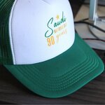 Trucker Hat Supplier - Saudi National Day Mesh Custom