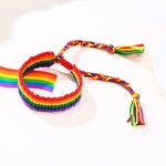 Pride Bracelet Supplier - Rainbow Adjustable Handmade