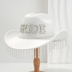 Bridal Cowboy Hat Factory - Western Bachelorette Pearl
