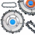 Wood Carving Disc Supplier - 5 Inch Chain Saw Fine Abrasive