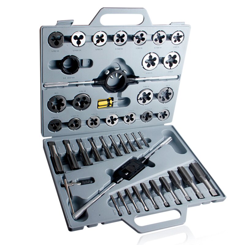 Tap and Die Set Manufacturer - 45pcs 1/4"-1" Inch Alloy Steel