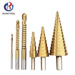 Step Drill Bit Set Supplier - 6Pcs HSS Pagoda Tapper