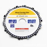 Wood Carving Disc Supplier - 5 Inch Chain Saw Fine Abrasive