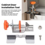 Cabinet Door Tool Supplier - Stainless Steel Mounting Positioner