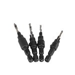 HSS Drill Bits Factory - 4pcs Hex Shank Screw Hole Chamfer