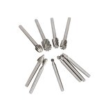 Rotary Drill Bits Supplier - 10PCS Tungsten Carbide Burr Tapered