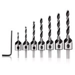 Wood Drill Bit Set Factory - 7pcs HSS Woodworking Set