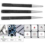 Center Punch Set Manufacturer - 3Pcs High-carbon Steel Non-Slip