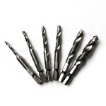 Thread Drill Bit Manufacturer - 6pcs HSS Composite Cobalt Flute