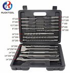 Hammer Drill Bit Set Manufacturer - 17Pcs Sds Plus Chisel Long