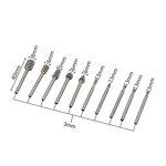 Carbide Burr Set Manufacturer - High Quality Tungsten Carbide Cnc