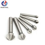 Chamfer Cutter Set Manufacturer - 6pcs 3 Flute HSS End Mill