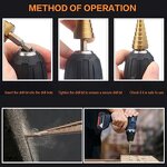 Step Drill Bit Set Manufacturer - Titanium Coated Cone Hole Cutter