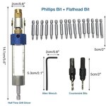 Countersink Drill Bit Set Manufacturer - 20PC Swivel Head Quick Change