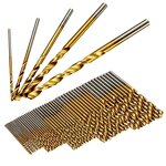 Drill Bit Set Manufacturer - 50PC HSS Titanium Coated Micro