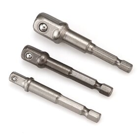 Nut Driver Extension Factory - 3PC Square Nut Driver Adapter
