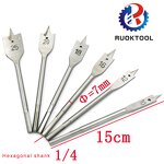 Spade Drill Bit Set Supplier - 5pcs Wood Metal Drilling Set