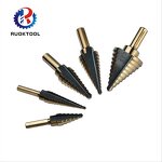 Step Drill Bit Set Supplier - 5Pcs HSS Triangle Shank