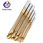 Saw Drill Bit Supplier - 6pcs HSS Titanium Coated Metal