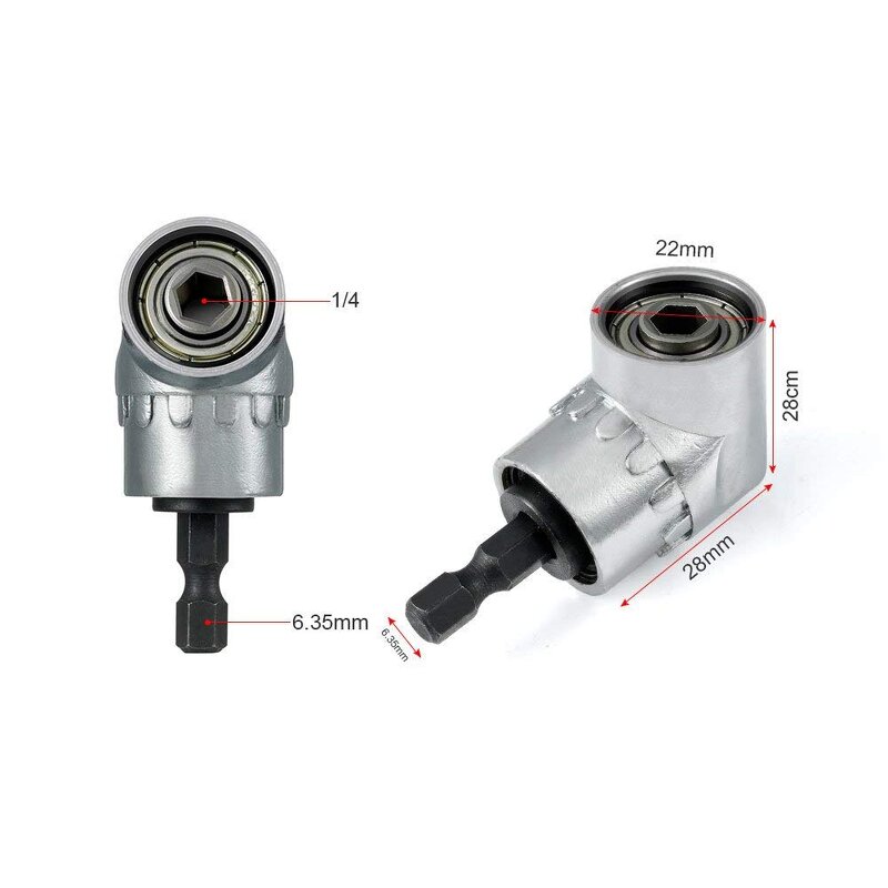 Right Angle Screwdriver Manufacturer - 105 Degree 1/4 Hex Shank