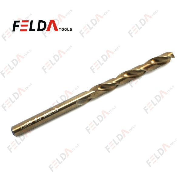 HSS Drill Bits Supplier - DIN338 Gold Cobalt 135 Degree