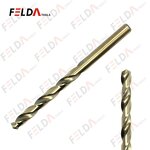 HSS Drill Bits Supplier - DIN338 Gold Cobalt 135 Degree