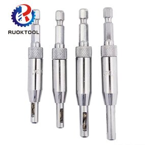 Hinge Drill Bits Factory - 4PC HSS Self Centering Cabinet