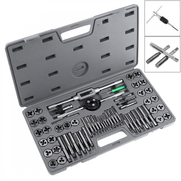 Tap and Die Set Manufacturer - 60pcs Multifunction Metric British