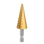 Step Drill Bits Factory - Hexagon Shank Titanium Set