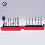 Tap Drill Set Supplier - 13Pcs Sprial High Quality Hss