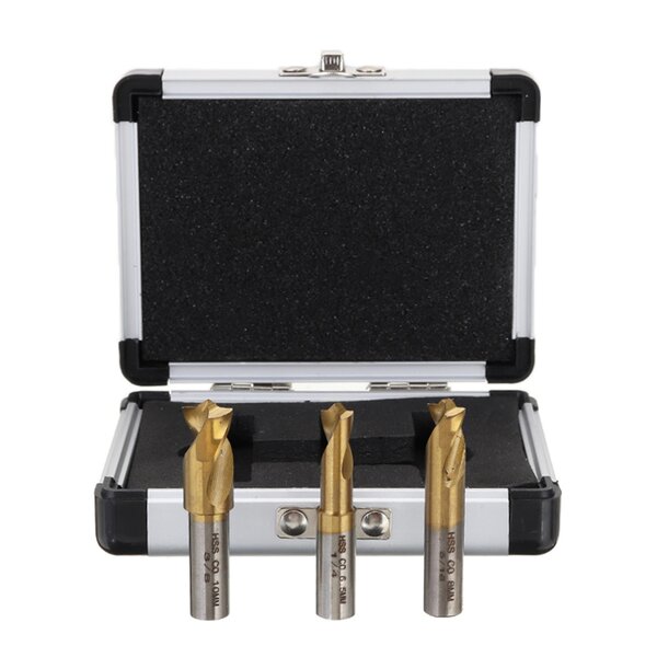Spot Weld Drill Bit Manufacturer - 3pcs HSS Cobalt Set