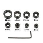 Drill Stop Collars Supplier - 8pcs 3-16mm Depth Positioner