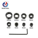 Drill Stop Collars Supplier - 8pcs 3-16mm Depth Positioner