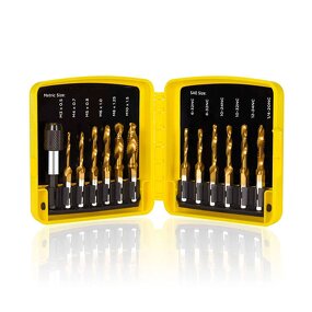Tap Drill Set Supplier - 13Pcs Sprial High Quality Hss