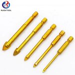 Tile Drill Bit Supplier - 6mm Hex Shank Titanium Coated