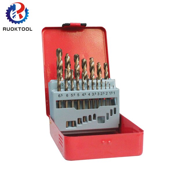 Cobalt Drill Bit Set Manufacturer - 13-25 Pcs Fully Ground