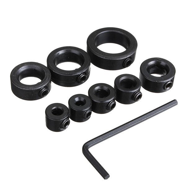 Drill Stop Collars Supplier - 8pcs 3-16mm Depth Positioner