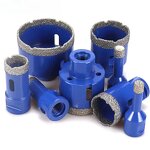 Diamond Hole Saw Kit Manufacturer - 12pcs 6-68mm M14 Brazing Kit