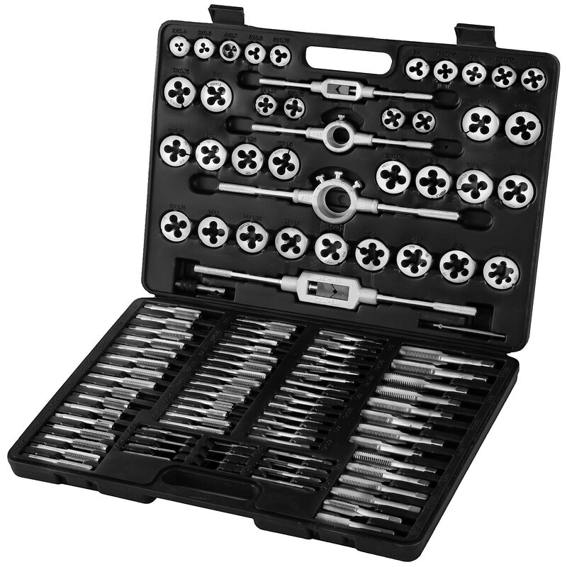 Tap and Die Set Manufacturer - 110 Pcs Metric Steel Threading