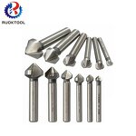 Chamfer Cutter Set Manufacturer - 6pcs 3 Flute HSS End Mill