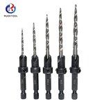 Taper Drill Bit Supplier - HSS Hexagon Shank Twist Taladro