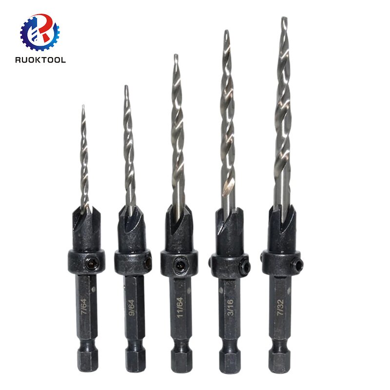Taper Drill Bit Supplier - HSS Hexagon Shank Twist Taladro