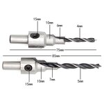 Pilot Drill Bits Set Supplier - 2pcs Reamer Screw Window Hinge