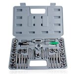Tap and Die Set Supplier - 40pcs Inch Hand Thread Plug