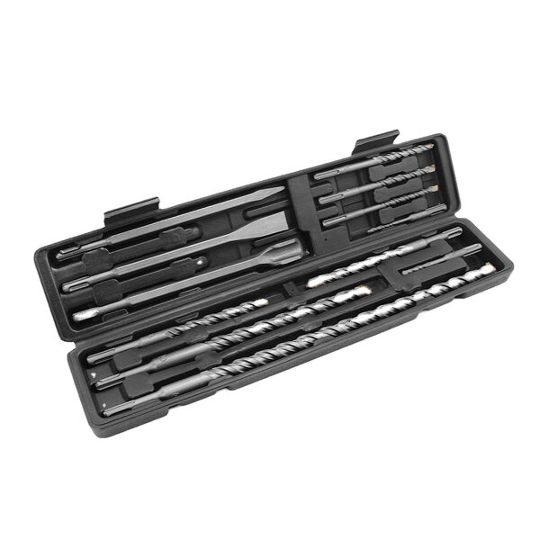 Concrete Drill Bit Set Factory - OEM 12Pcs Sds Plus Cross