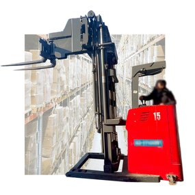 Reach Truck Factory - Three Way 1.5Ton Super Narrow Aisle Max 10m Height