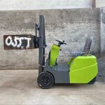 Narrow Aisle Forklift Factory - New Cheap 0.5-1 Ton 3 Wheels Small Size Mini Electric