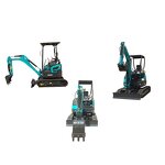 Mini Excavator Manufacturer - 1 Ton Farm Minibagger Crawler Digger for Sale Eaton