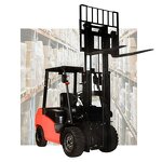 Electric Forklift Supplier - Used Lithium Ion Battery 3 Ton Loading Capacity